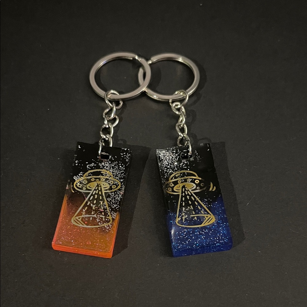 Stylish Black and Blue Key Holders